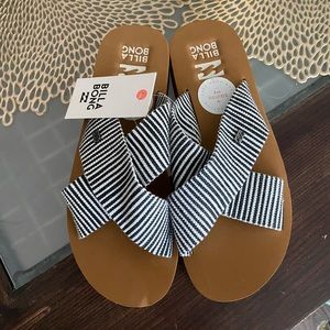 Billabong flip flops! Never worn